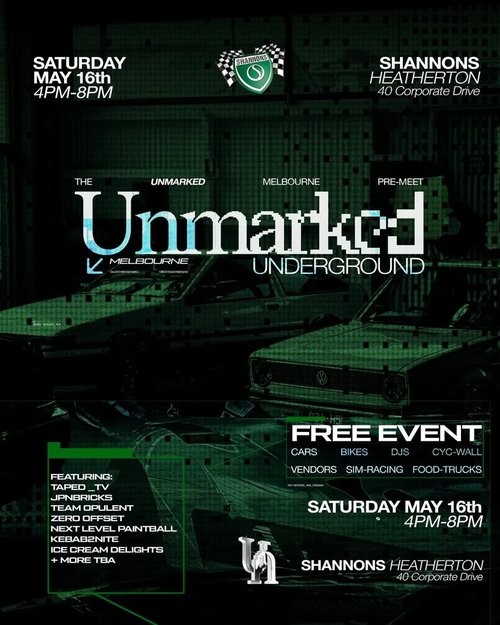 Unmarked Underground - VIC