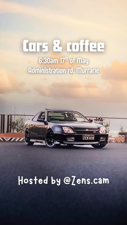 Cars & coffee — JDM car meet in Brisbane, QLD on Sunday 17 May 2026