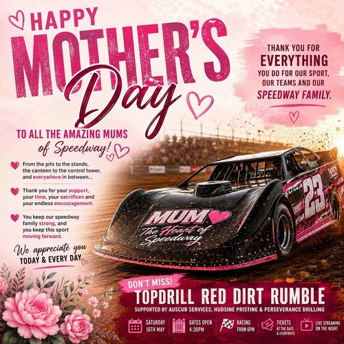 Topdrill Red Dirt Rumble — Muscle spectator event in Perth, WA on Saturday 16 May 2026
