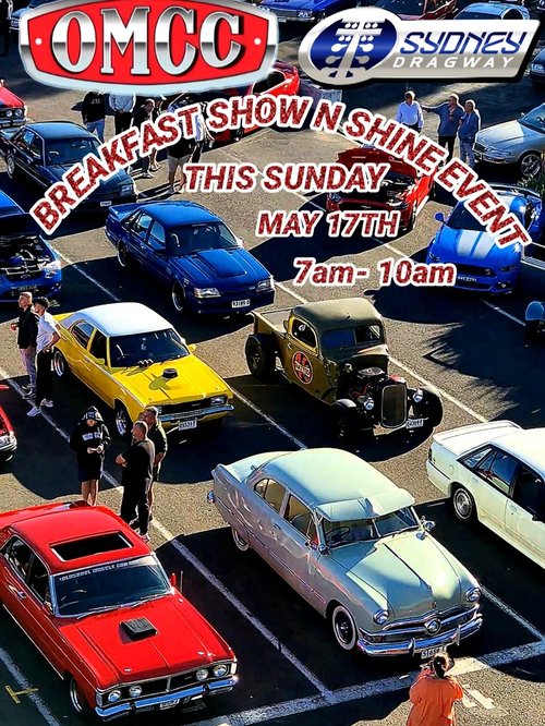 OMCC Breakfast Show n Shine — Classic/Muscle car meet in Sydney, NSW on Sunday 17 May 2026