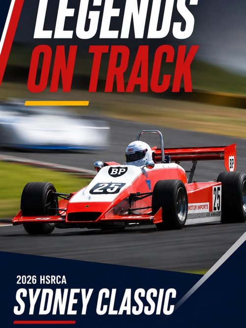 HSRCA Sydney Classic — Classic spectator event in Sydney, NSW on Friday 5 June 2026