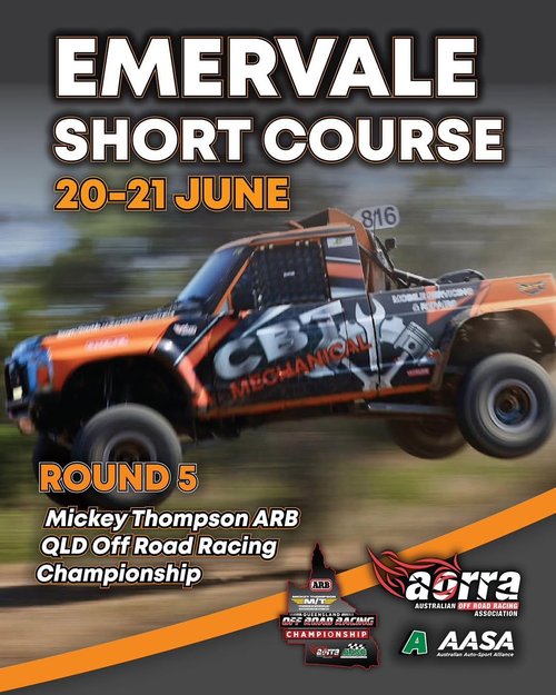 Emervale Short Course — 4x4 track day in Brisbane, QLD on Saturday 20 June 2026