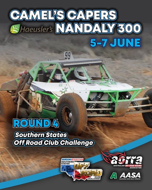 Camel's Capers Haeusler's Nandaly 300 — 4x4 track day in Melbourne, VIC on Friday 5 June 2026