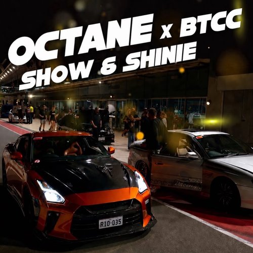 Octane x BTCC Show & Shine — JDM car meet in Adelaide, SA on Saturday 30 May 2026