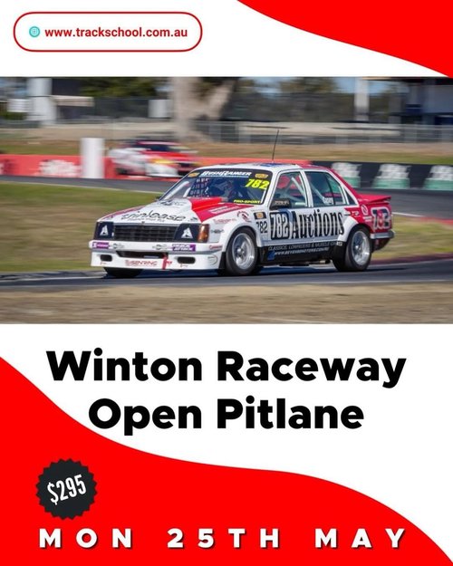 Winton Raceway Open Pitlane — JDM/Euro track day in Melbourne, VIC on Monday 25 May 2026
