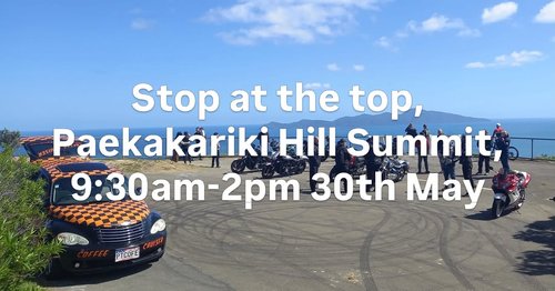 Stop at the Top Motorcycle Safety Event — car meet in International on Saturday 30 May 2026