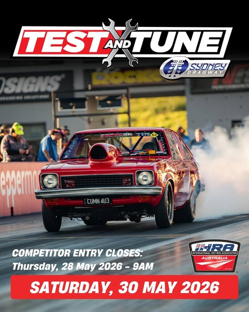 Test & Tune — Muscle track day in Sydney, NSW on Saturday 30 May 2026