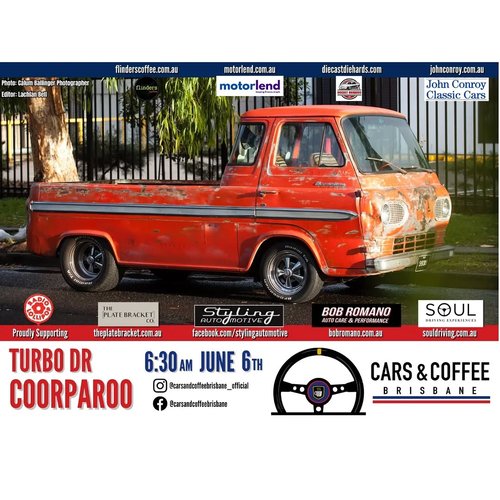 Cars & Coffee Brisbane Coorparoo — Classic car meet in Brisbane, QLD on Saturday 6 June 2026
