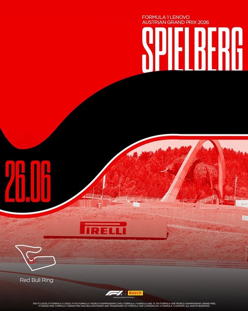 Formula 1 Lenovo Austrian Grand Prix 2026 — Exotic spectator event in International on Friday 26 June 2026