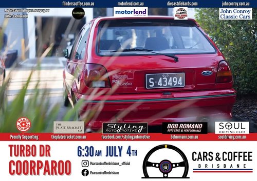 Cars & Coffee Brisbane — Classic car meet in Brisbane, QLD on Saturday 4 July 2026