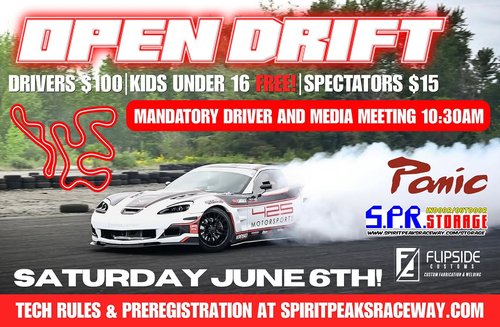 Open Drift — JDM track day in International on Saturday 6 June 2026