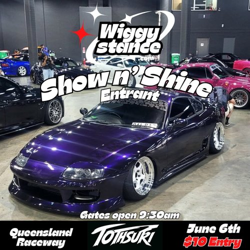 Tothsuri — JDM/Stance spectator event in Brisbane, QLD on Saturday 6 June 2026