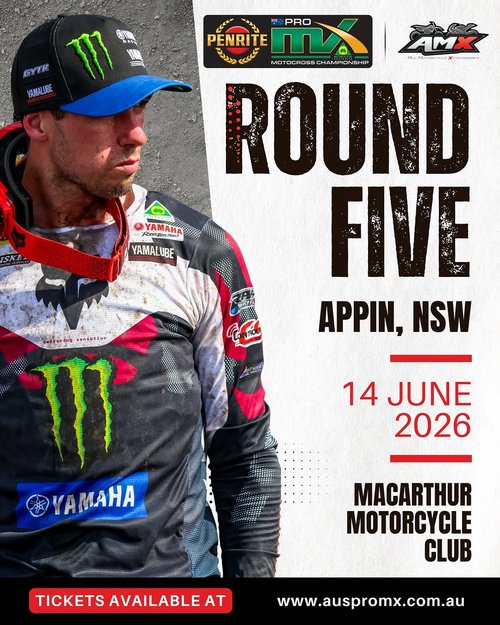 Penrite ProMX Championship Round 5 — spectator event in Sydney, NSW on Sunday 14 June 2026