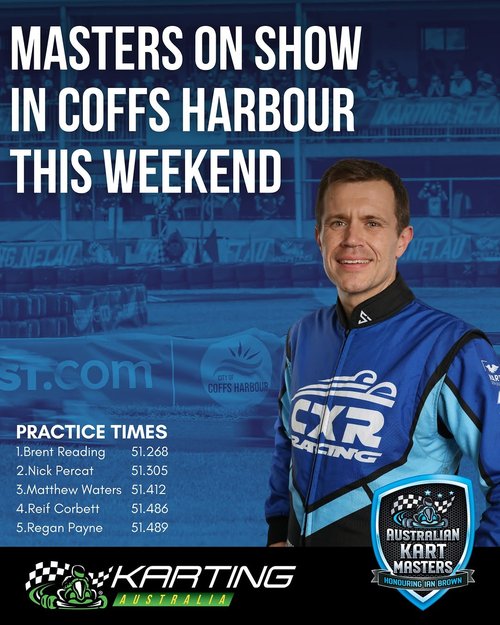 Australian Kart Masters — spectator event in Coffs Harbour, NSW on Saturday 6 June 2026