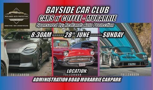 Bayside Car Club Cars n' Coffee - Murarrie — JDM car meet in Brisbane, QLD on Sunday 28 June 2026