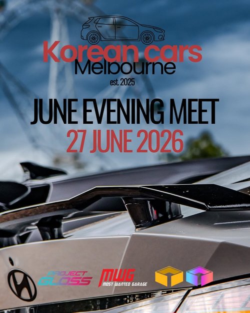 June Evening Meet — car meet in Melbourne, VIC on Saturday 27 June 2026