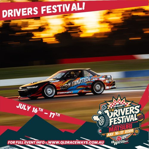 Drivers Festival Matsuri — JDM spectator event in Brisbane, QLD on Thursday 16 July 2026