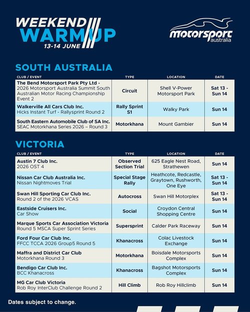 Eastside Cruisers Inc. Car Show — car meet in Melbourne, VIC on Sunday 14 June 2026