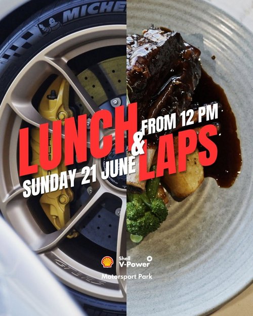 Lunch & Laps — Muscle/Euro car meet in Adelaide, SA on Sunday 21 June 2026