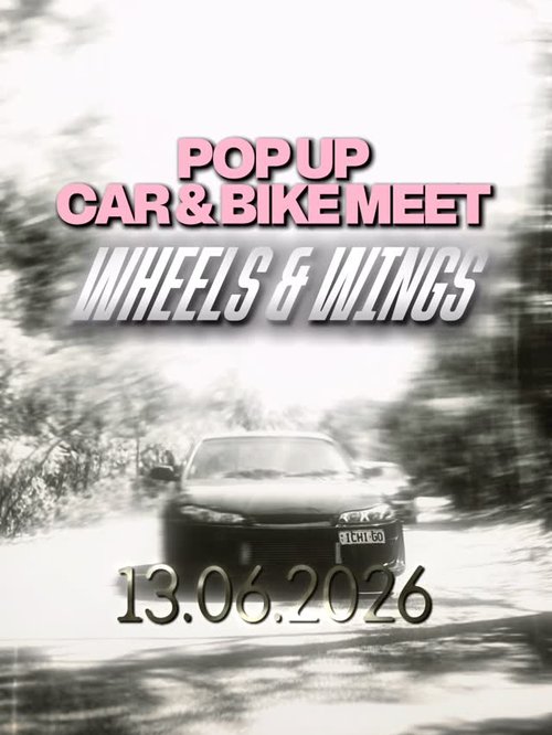 Wheels & Wings — JDM car meet in Darwin, NT on Saturday 13 June 2026