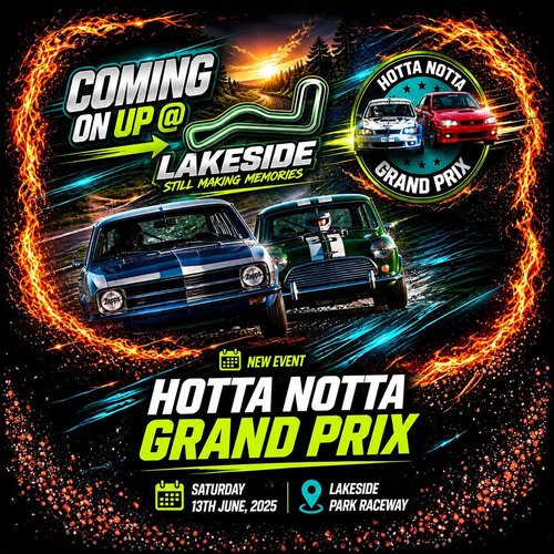 Hotta Notta Grand Prix — Muscle track day in Brisbane, QLD on Saturday 13 June 2026