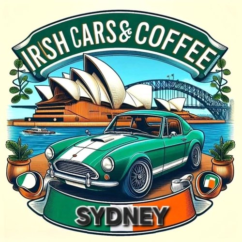 Irish Cars & Coffee Sydney — Classic car meet in Sydney, NSW on Sunday 14 June 2026