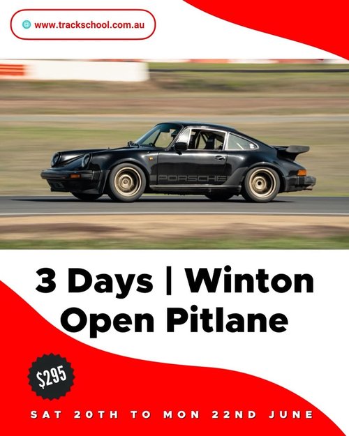 Winton Open Pitlane — JDM/Euro track day in Melbourne, VIC on Saturday 20 June 2026