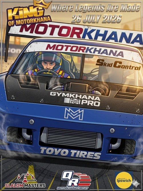 King of Motorkhana — track day in Brisbane, QLD on Sunday 26 July 2026