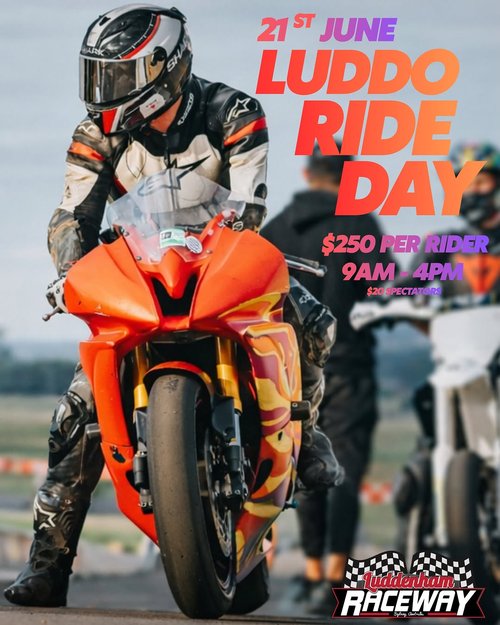 Luddo Ride Day — track day in Sydney, NSW on Sunday 21 June 2026