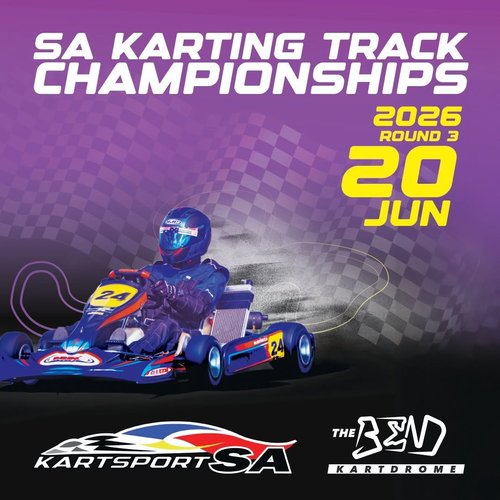 SA Karting Track Championships - Round 3 — spectator event in Adelaide, SA on Saturday 20 June 2026