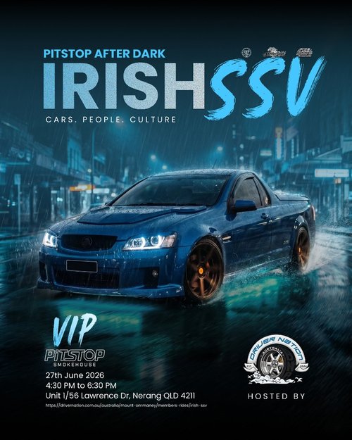 Pitstop After Dark — Euro/JDM car meet in Gold Coast, QLD on Saturday 27 June 2026