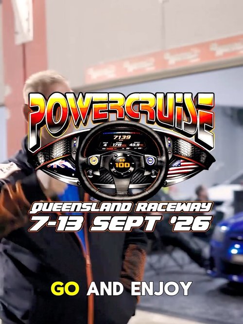Powercruise 100 — Muscle spectator event in Brisbane, QLD on Monday 7 September 2026