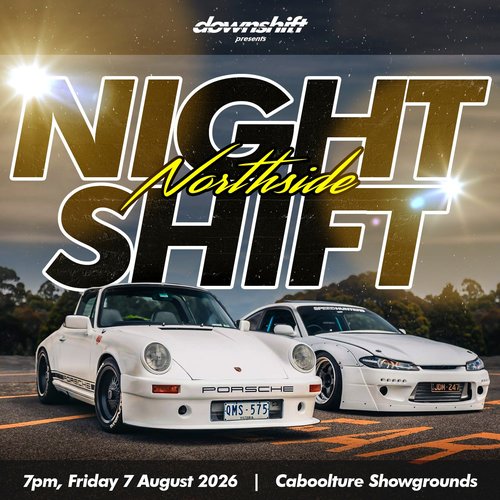 Northside Night Shift — JDM/Euro car meet in Brisbane, QLD on Friday 7 August 2026