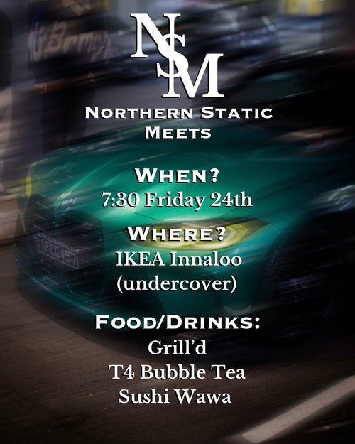 Northern Static Meets — Stance car meet in Perth, WA on Friday 24 July 2026