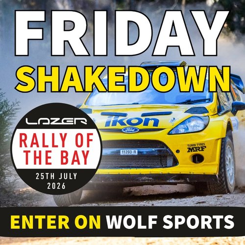 Friday Shakedown - Lazer Rally of the Bay — track day in Sydney, NSW on Friday 24 July 2026