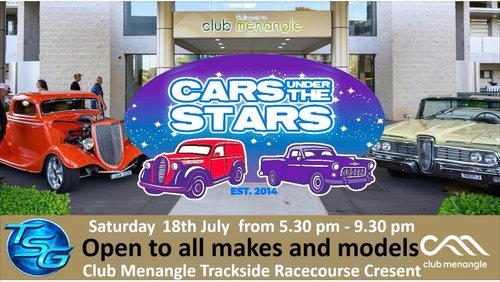 Cars Under The Stars — Classic/Muscle car meet in Sydney, NSW on Saturday 18 July 2026