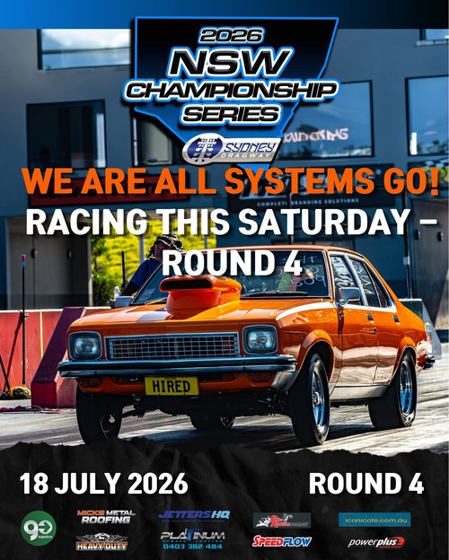 NSW Championship Series - Round 4 — Muscle spectator event in Sydney, NSW on Saturday 18 July 2026