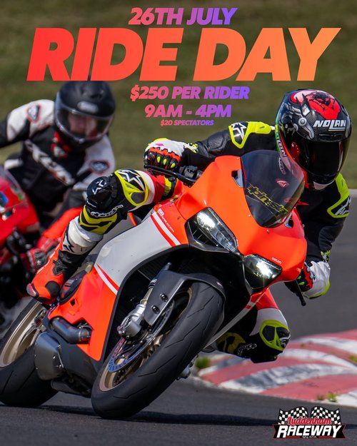 Luddo Ride Day — track day in Sydney, NSW on Sunday 26 July 2026