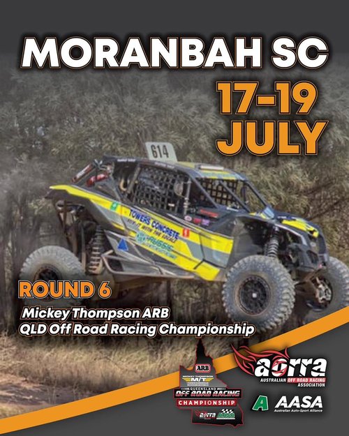 Moranbah Short Course - Round 6 Mickey Thompson ARB QLD Off Road Racing Championship — 4x4 spectator event in Mackay, QLD on Friday 17 July 2026