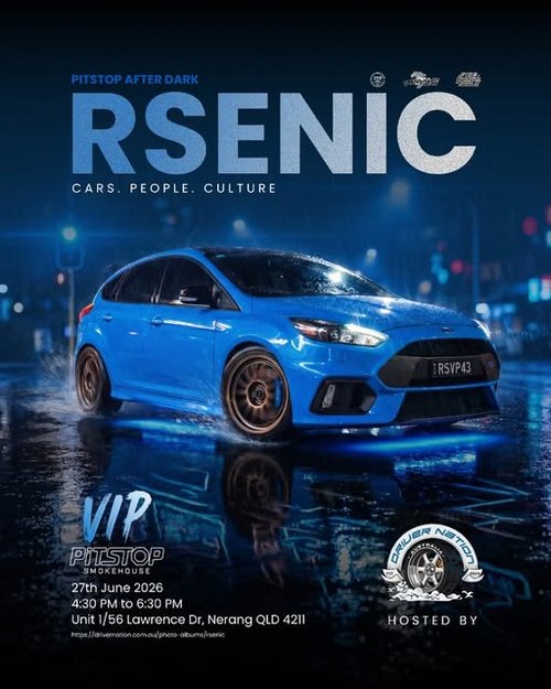 RSENIC — car meet in Gold Coast, QLD on Saturday 27 June 2026