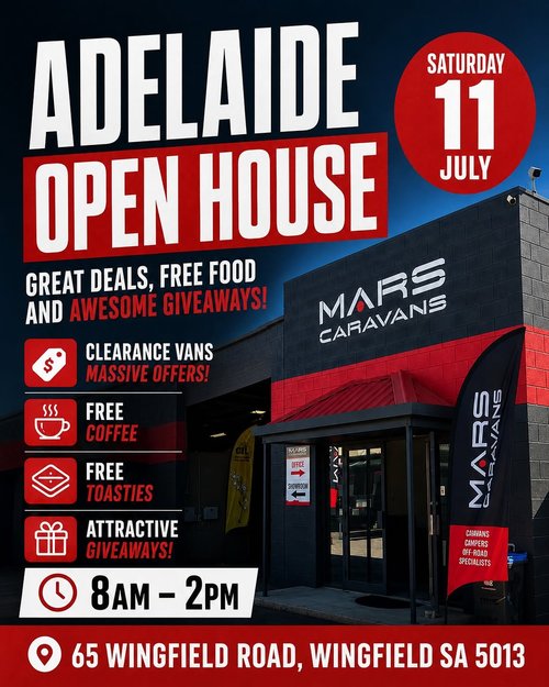 Adelaide Open House — 4x4 car meet in Adelaide, SA on Saturday 11 July 2026