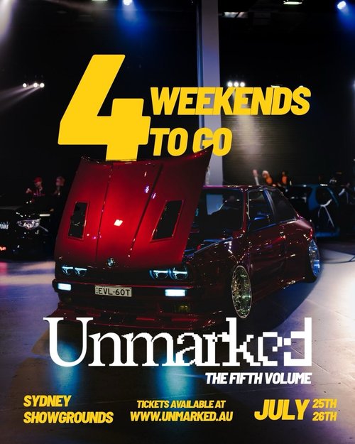 Unmarked: The Fifth Volume — Classic/Euro spectator event in Sydney, NSW on Saturday 25 July 2026