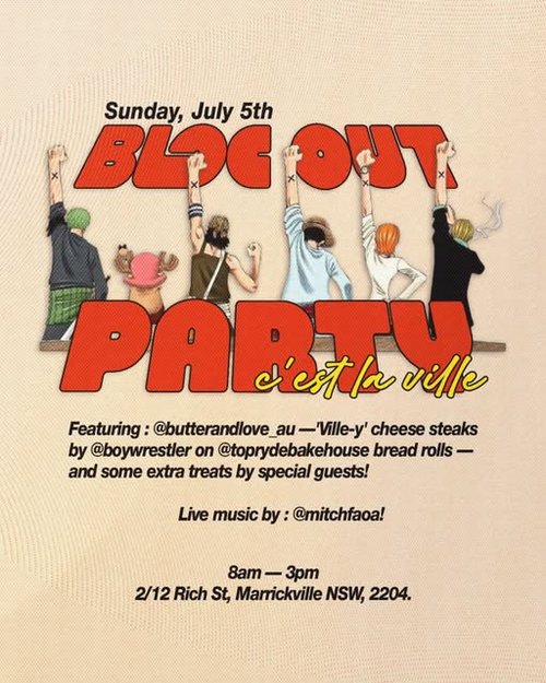 Bloc Out Party — JDM/Stance car meet in Sydney, NSW on Sunday 5 July 2026