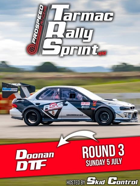 Tarmac Rally Sprint Round 3 — JDM track day in Sunshine Coast, QLD on Sunday 5 July 2026