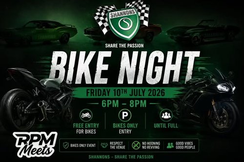 Bike Night — car meet in Sydney, NSW on Friday 10 July 2026
