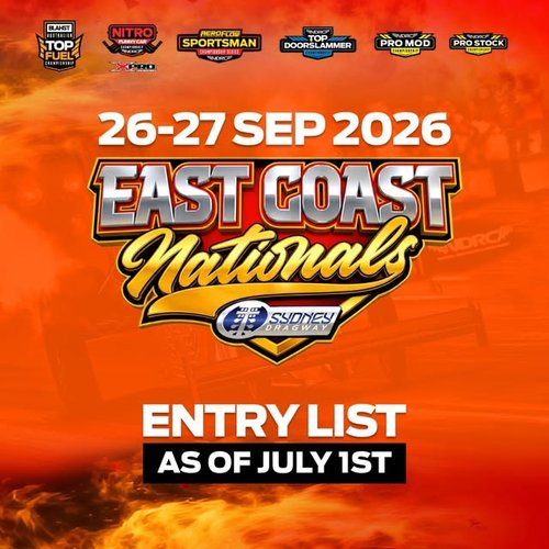 East Coast Nationals — Muscle spectator event in Sydney, NSW on Saturday 26 September 2026