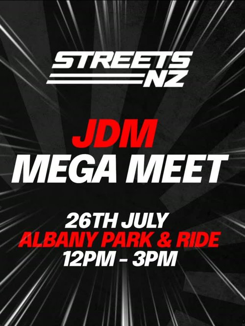 JDM Mega Meet — JDM car meet in International on Sunday 26 July 2026