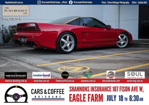 Cars & Coffee Brisbane — Classic car meet in Brisbane, QLD on Saturday 18 July 2026