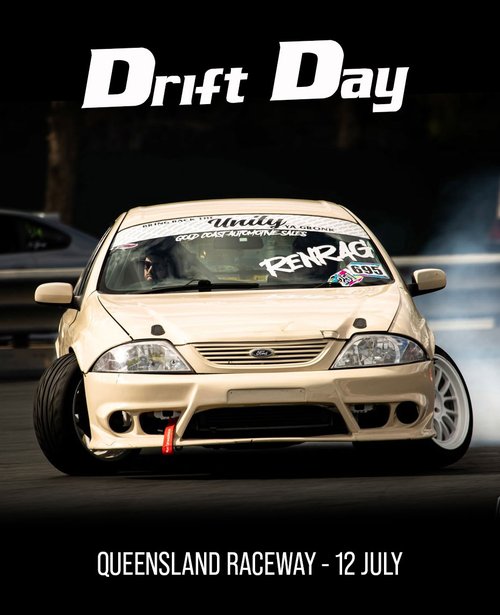 Drift Day — JDM track day in Brisbane, QLD on Sunday 12 July 2026