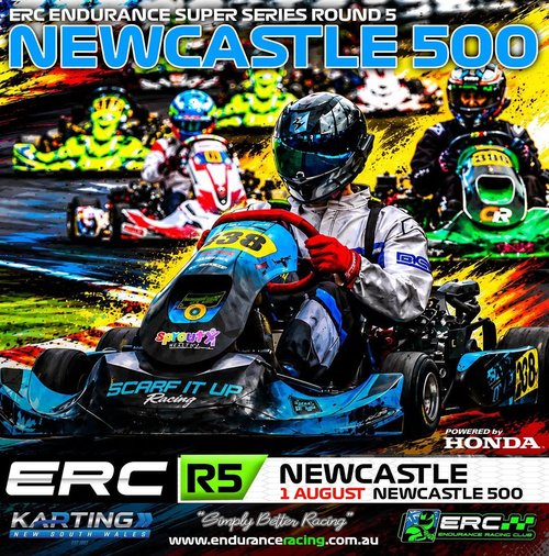 ERC Endurance Super Series Round 5: Newcastle 500 — track day in Newcastle, NSW on Saturday 1 August 2026